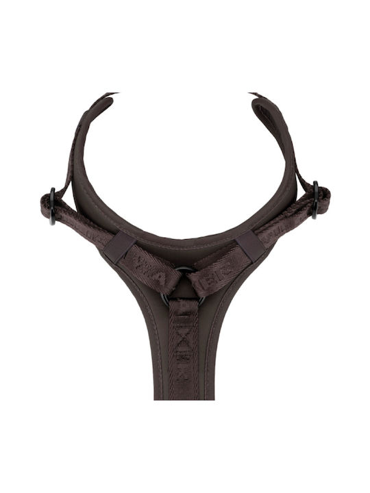 William Walker Hundegeschirre Apex Y Braun Leicht Mesh & Neopren L 61-85cm