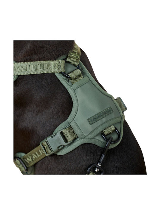 William Walker Кучешки Повод Apex Y Зелен Лек Mesh & Neoprene L 61-85cm