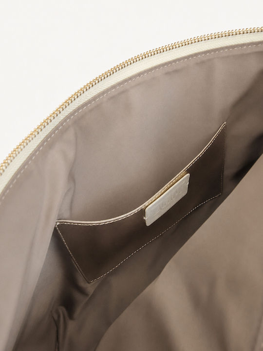 Leather Women's Envelope Taupe