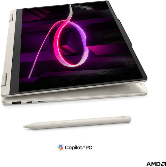 Lenovo Yoga 7 2-in-1 14ILL10 14" OLED Touchscreen 120Hz (Ultra 7-256V/16GB/512GB SSD/W11 Home) Seashell (GR Keyboard)