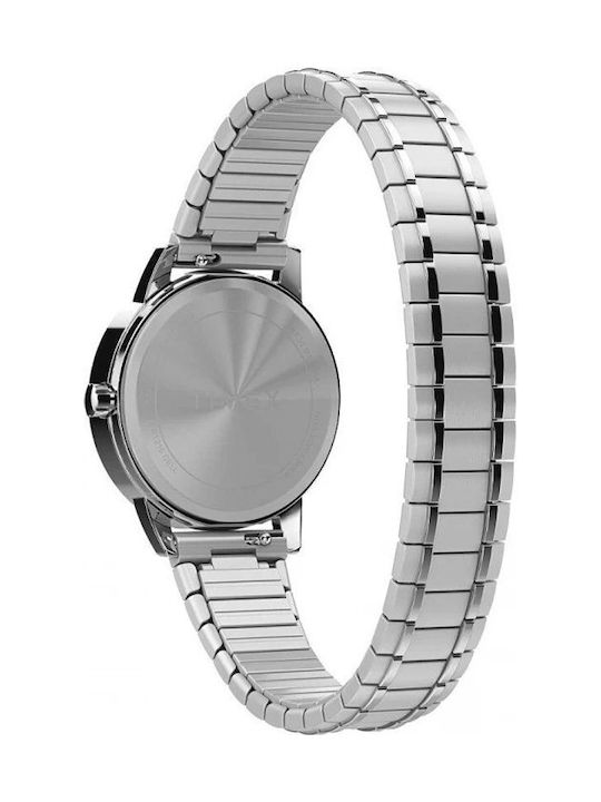 Timex Ρολόι Μπαταρίας με Μεταλλικό Μπρασελέ