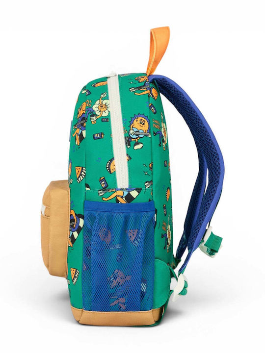 Hello Hossy School Backpack For Elementary Green 30 x 12 x 38cm