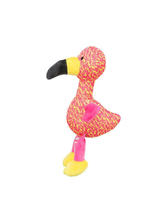 Trixie Flamingo Cuddly Toy for Puppy With Sound Pink 1 Piece