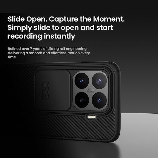 Nillkin Back Cover din Plastic / Silicon Negru (Xiaomi 17T Pro)