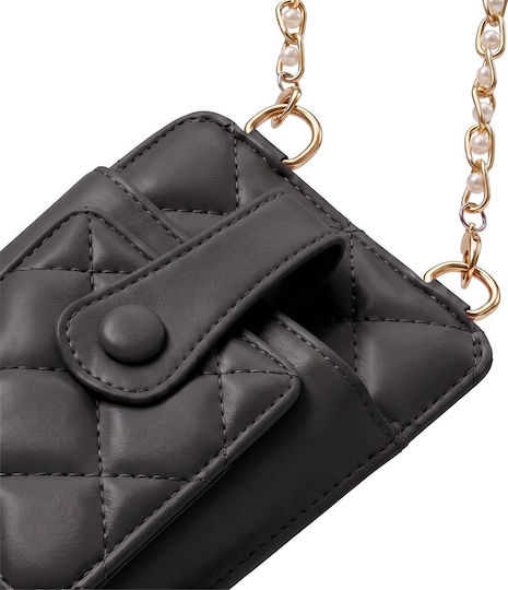 Tfo Quilted Phone Bag 19*10,5*2cm Black