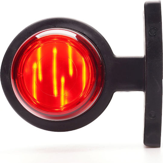 Led Side Light Omega Type Meteors Red White 12v-24v