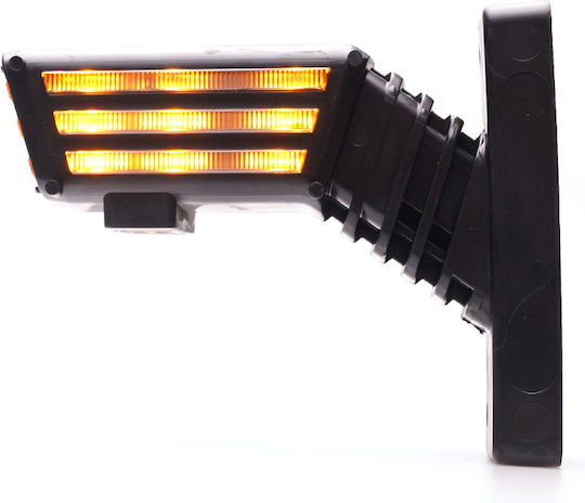 Led Triple Side Volume Light Horn Type Short Was Flash Function 12v24v Right