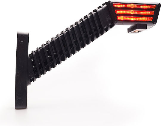 Led Triple Side Volume Light Horn Type Long Was Flash Function 12v24v Right