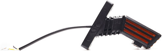 Led Triple Side Volume Light Horn Type Short Was Flash Function 12v24v Right