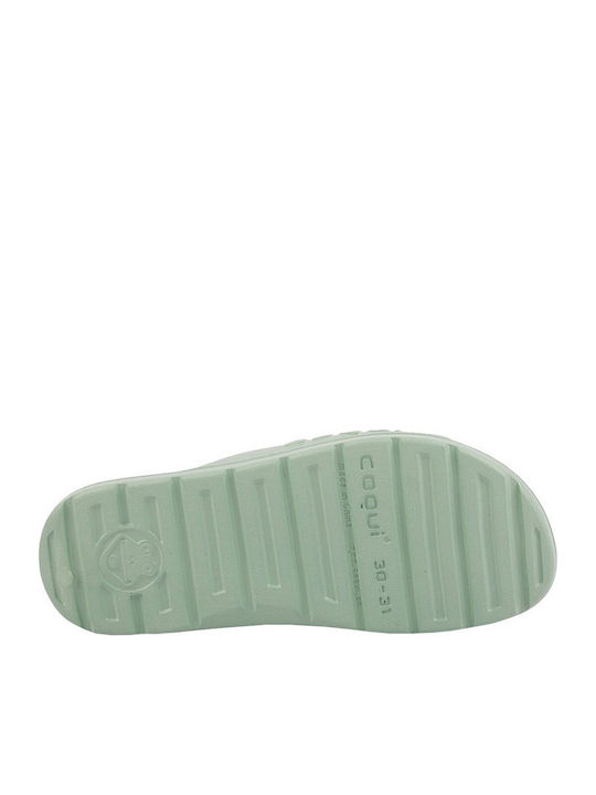 Kids' Flip Flops Slides Green