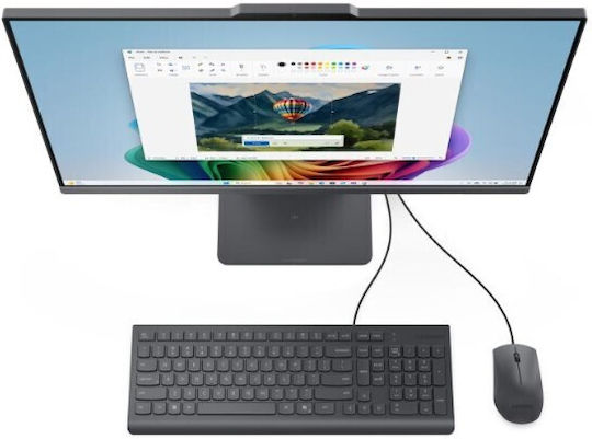 Lenovo IdeaCentre AIO 27AKP10 27" (Seria Ryzen AI 300-7 350/16GB/512GB SSD/FHD/Fără sistem de operare) Gri Lună UK