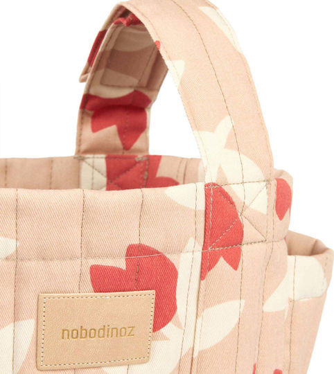 Nobodinoz Beige Stroller Bag Hyde Park