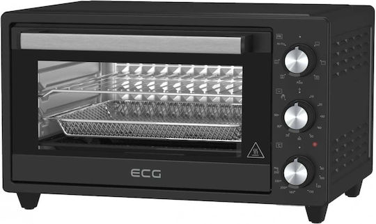 ECG Cuptor electric 20lt fără arzătoare cu aer Negru