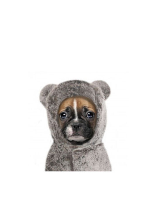 Milk & Pepper Hundeshirt Hundemantel Hoodie Oscar Grau 41l