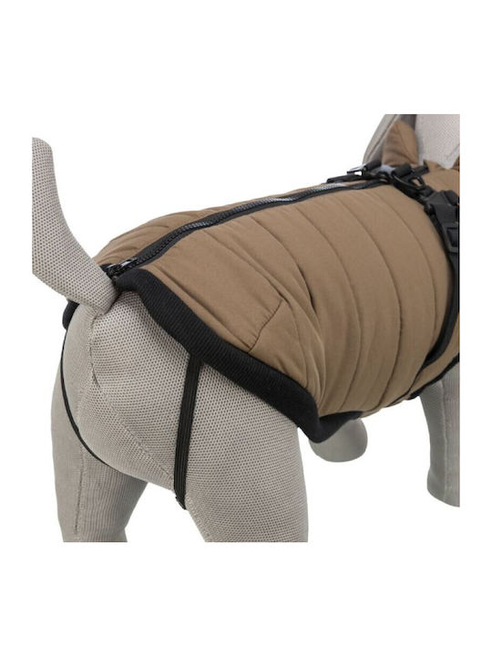 Trixie Dog Coat Beige Back length 27 cm
