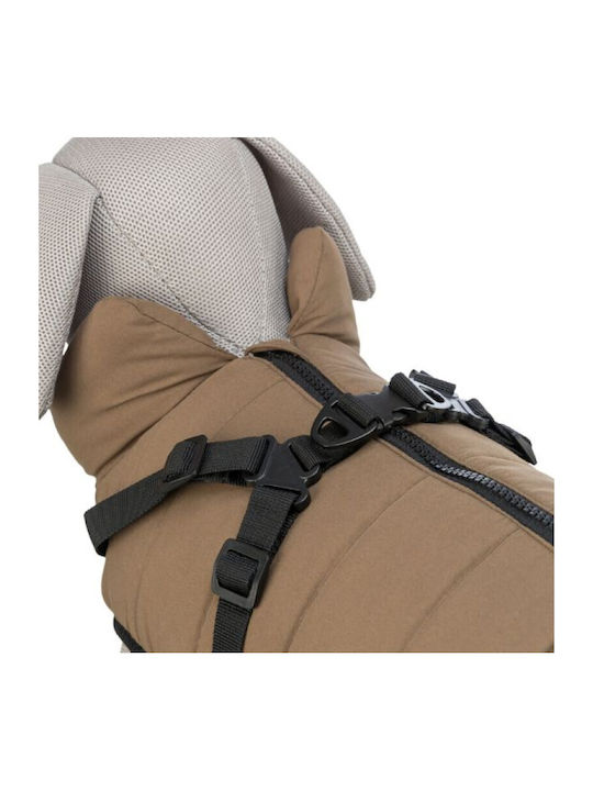Trixie Dog Coat Beige Back Length 33 cm