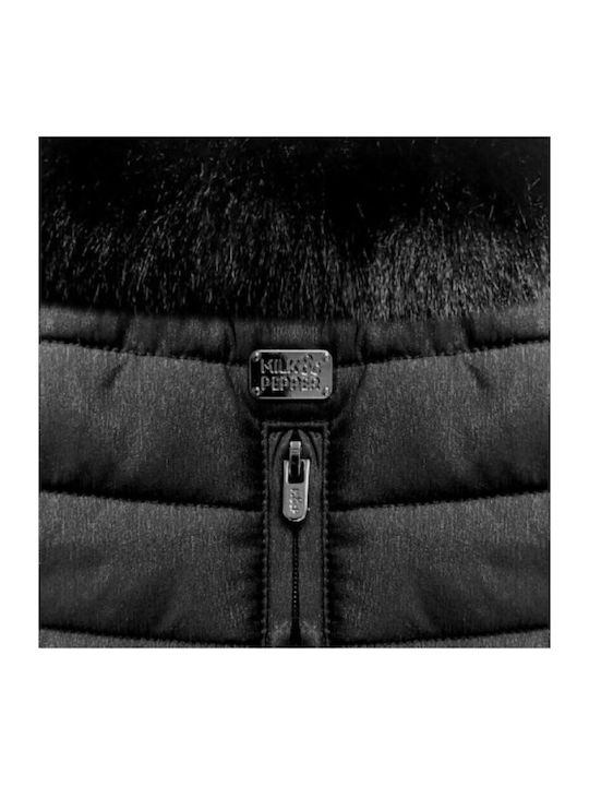 Milk & Pepper Dog Coat Waterproof Black