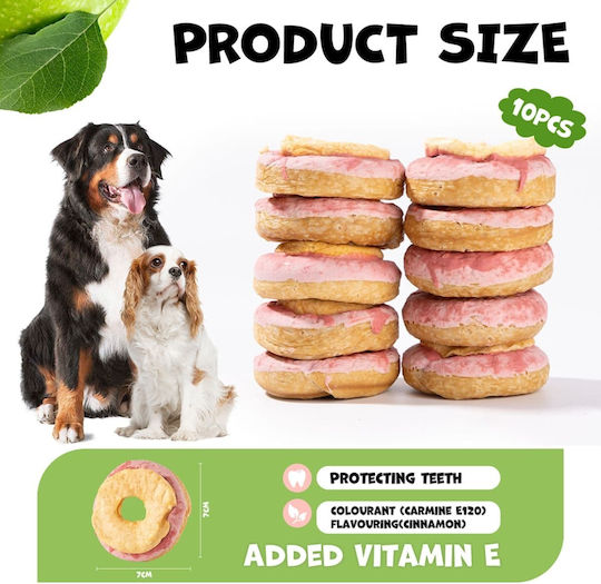 Uniq Hundeleckerei mit Ente, Apfel, Rindfleisch, Fleisch, Huhn und Kalb 30g 10Stücke