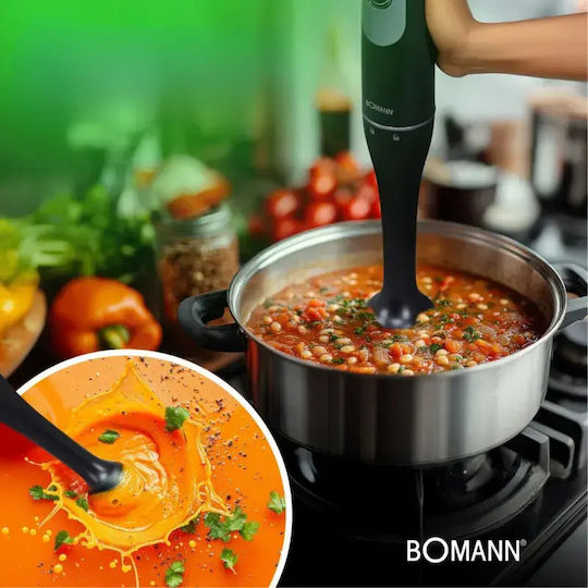 Bomann Ραβδομπλέντερ με Πλαστική Ράβδο 350W Μαύρο