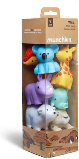 Munchkin Wildlove Water Squirters for 9+ Months 8 Pieces