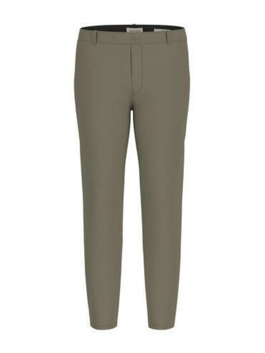 Men's Chinos Slim Fit Olive Light Green