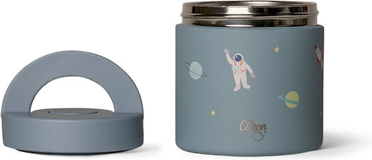 Citron Plastic Kids' Food Container 0.35L Thermal Spaceship