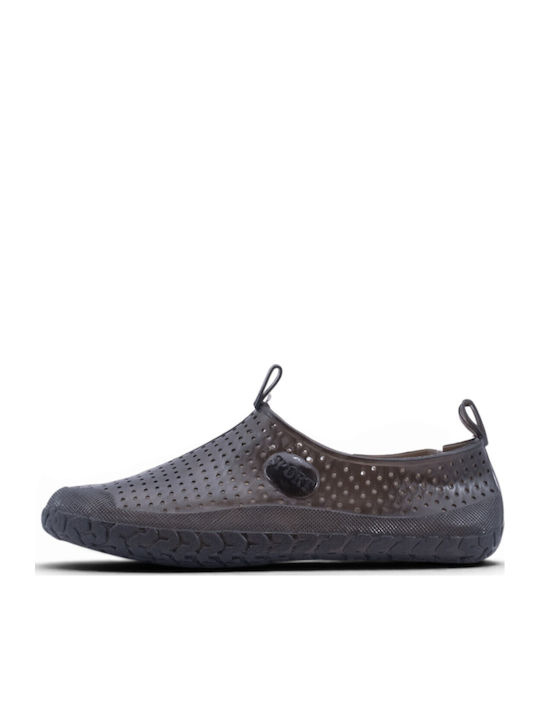 255314 Love4shoes Damen Strandschuhe Schwarz