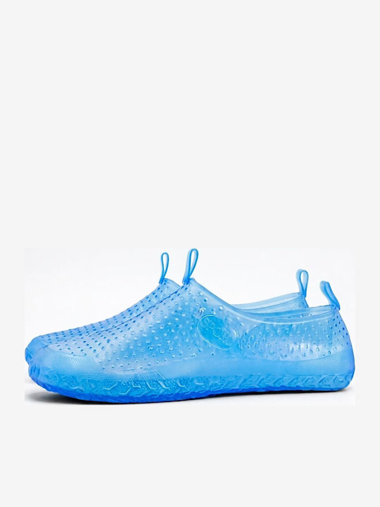 255314 Love4shoes Damen Strandschuhe Hellblau
