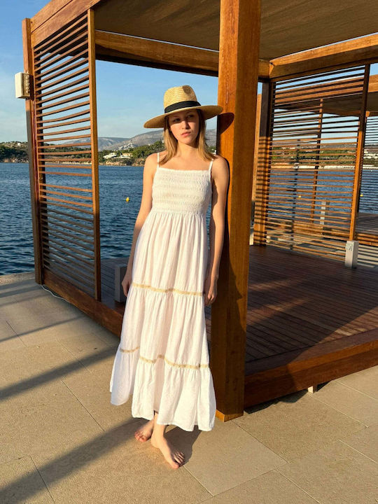 Καλοκαιρινό Maxi Κομπινεζόν Φόρεμα Carmen Dress