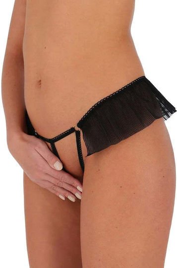 Passion Penny Thong Black Ps-penny