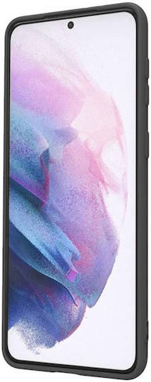 Husă Matt Optim Ultra Protection din Silicon pentru Samsung Galaxy A32 5G Negru