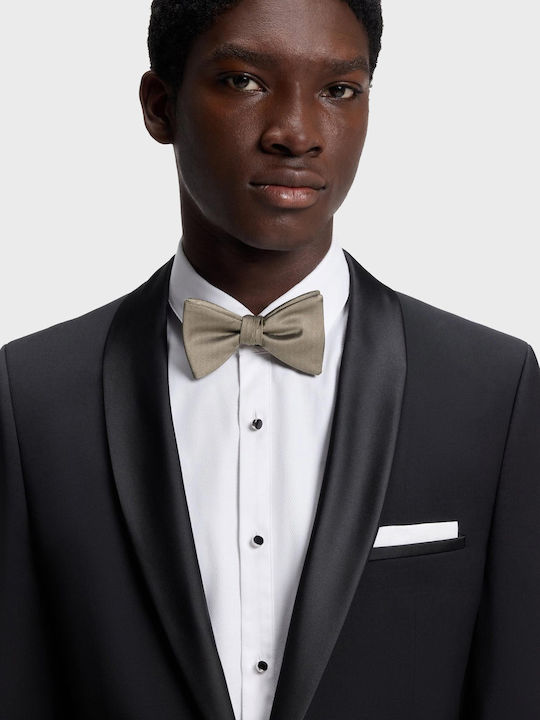 Hugo Pre-Tied Bow Tie In A Silk Blend Bow Tie Dressy Beige Ties Bow Ties Male Beige 50520667-270
