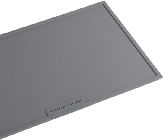 William Walker Silicone Placemats Grey 40x25cm