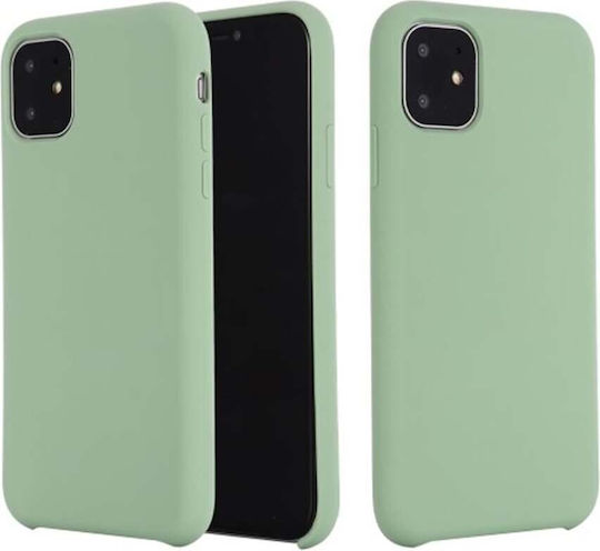 Sonique Liquid Umschlag Rückseite Silikon Grün (iPhone 11 Pro Max)