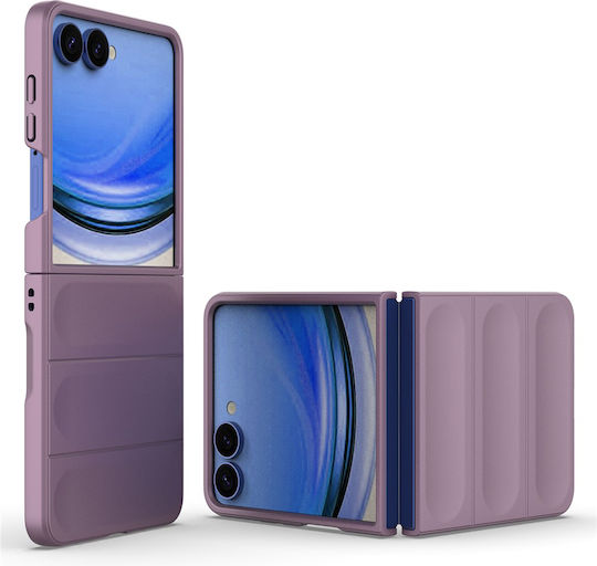 Techsuit Magic Rückseite Umschlag Silikon Lila (Samsung Galaxy Z Flip8)