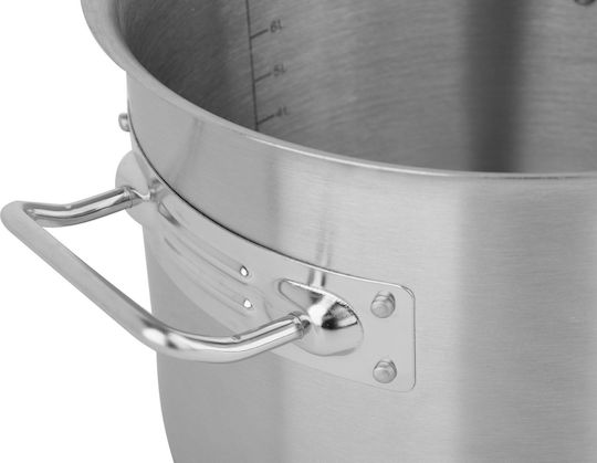 Yato Rostfreier Stahl Untiefe Topf 9l / 25cm