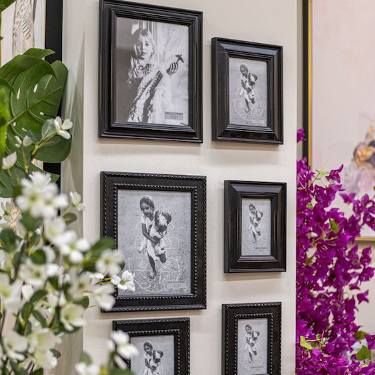 Iliadis Wooden Photo Frame with Black Frame