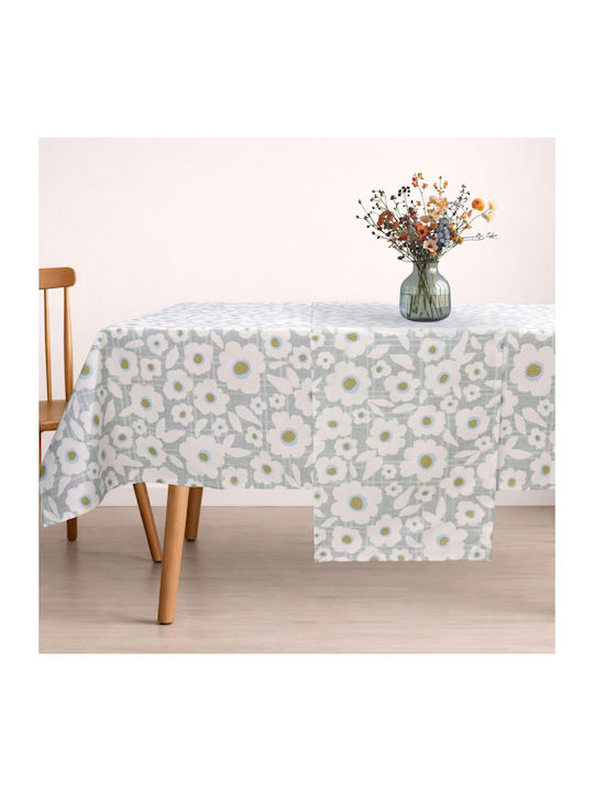 Dimeco Checkered Tablecloth Diana Blue 85x85cm