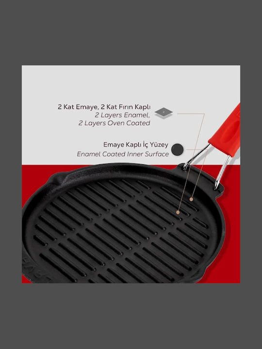 Lava Grill made of Aluminum 23cm