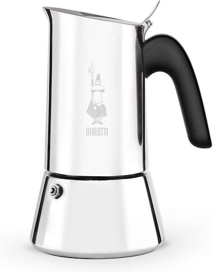 Bialetti Espresso-Kanne Silber
