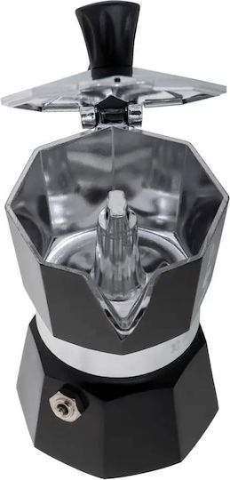 Bialetti Moka Express Μπρίκι Espresso 1cups Μαύρο