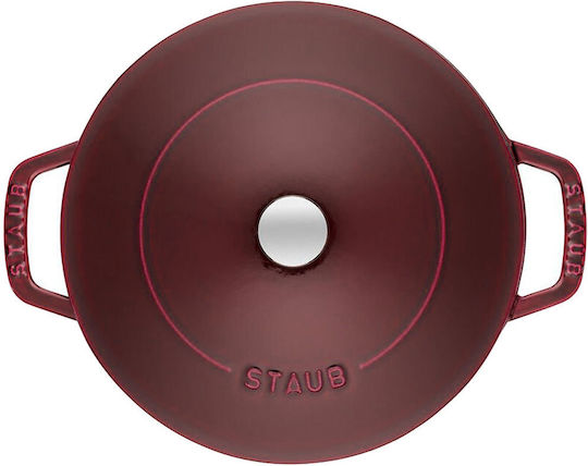 Staub Chistera Oală Joasă Din Fontă 7lt 28cm