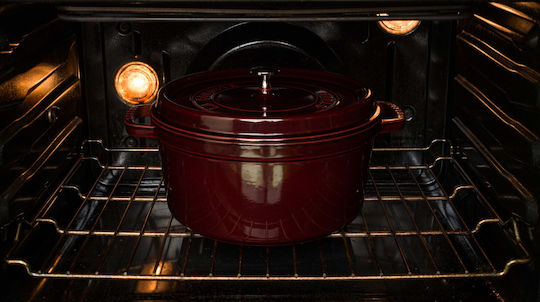 Staub La Cocotte Βαθιά Κατσαρόλα από Μαντέμι 6.7lt / 28cm