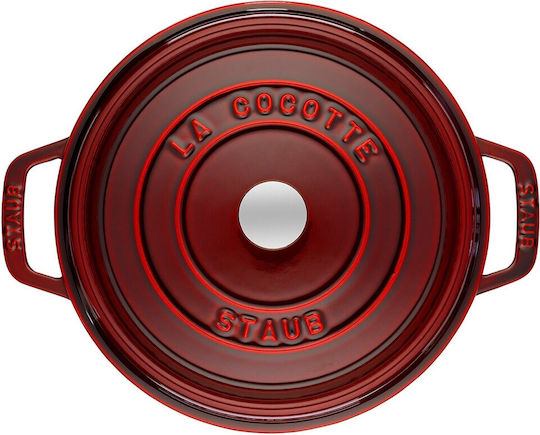 Staub La Cocotte Βαθιά Κατσαρόλα από Μαντέμι 6.7lt / 28cm