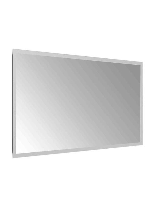 vidaXL Oglindă de baie Led 70x40cm Transparentă