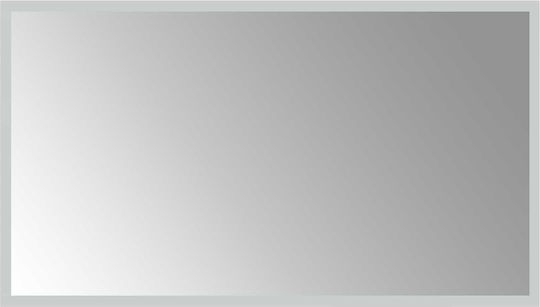 vidaXL Καθρέπτης Μπάνιου Led 70x40cm Διάφανος
