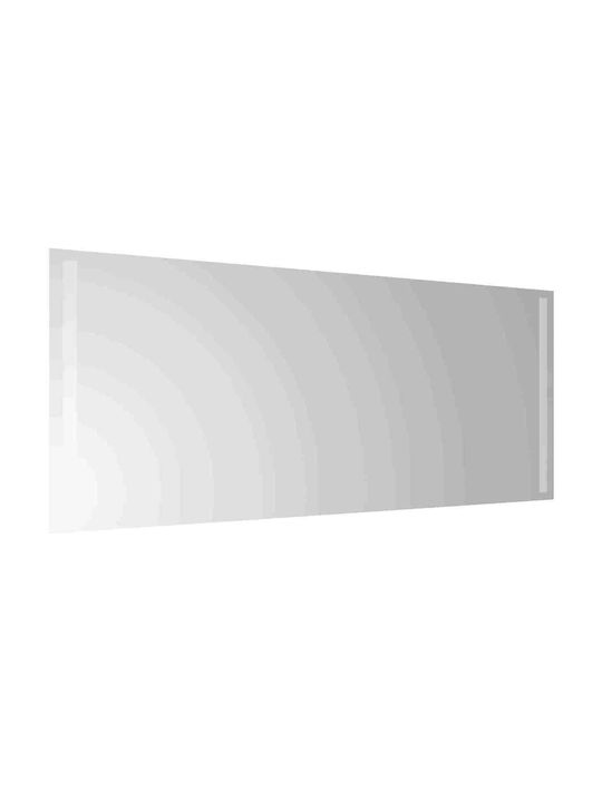vidaXL Badezimmerspiegel Led 100x40cm Transparent