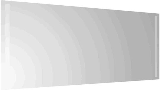 vidaXL Badezimmerspiegel Led 100x40cm Transparent