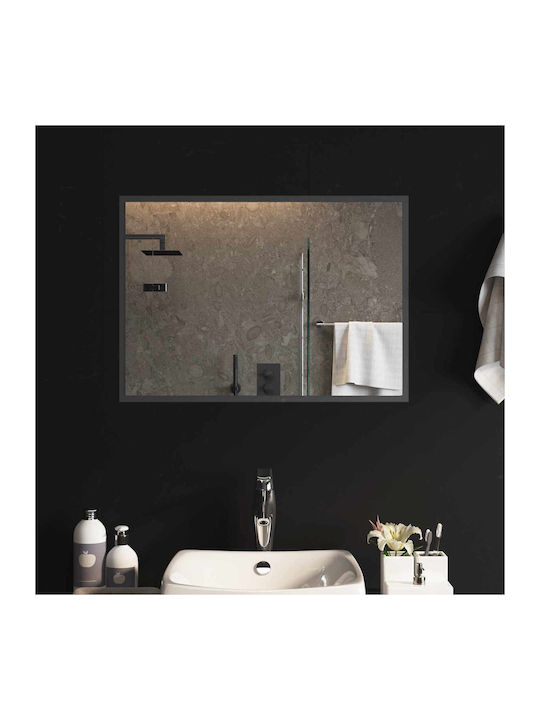 vidaXL Badezimmerspiegel Led 70x50cm Transparent