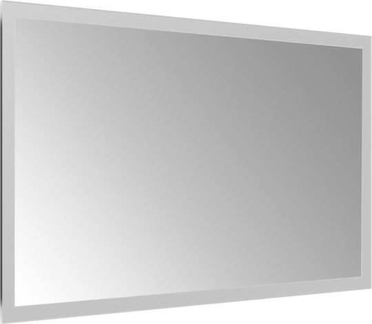 vidaXL Καθρέπτης Μπάνιου Led 50x30cm Διάφανος